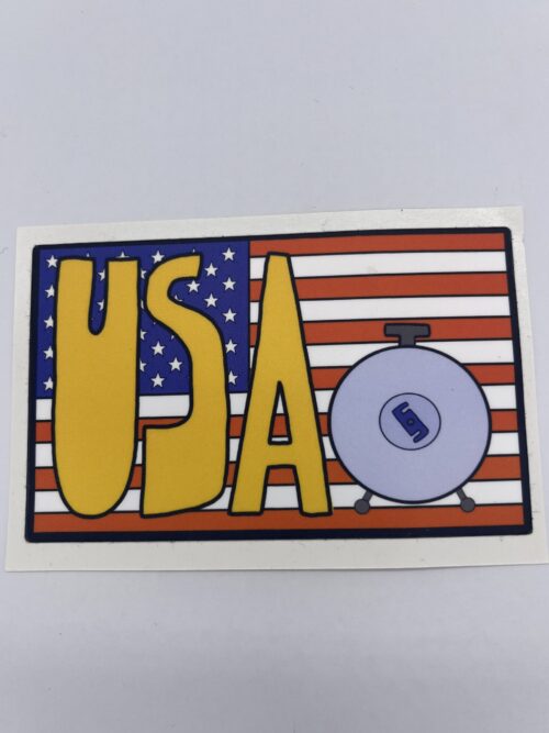 Made in the USA  - sticker